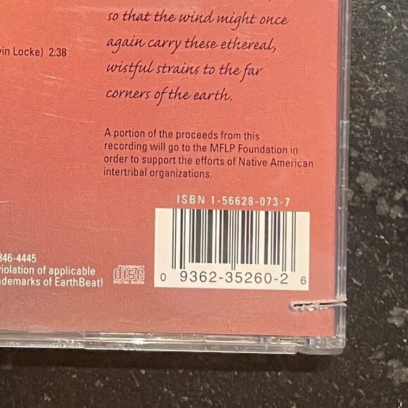 "Tribal Winds," 1995 EarthBeat! Records CD - Picture 8 of 10